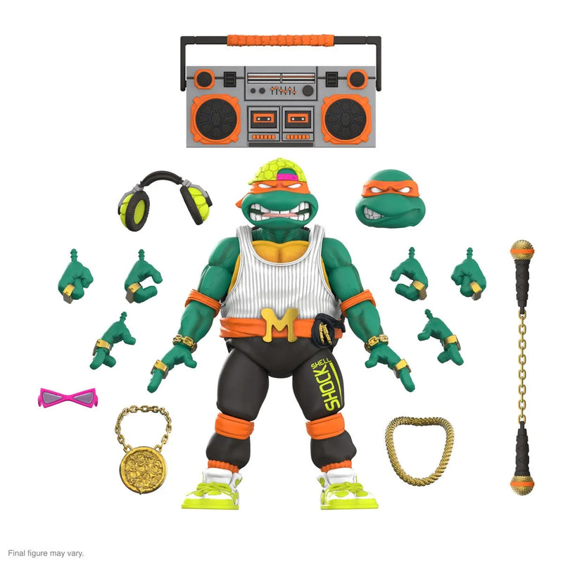 Load image into Gallery viewer, Super 7 - Teenage Mutant Ninja Turtles Ultimates - Rapper Mike
