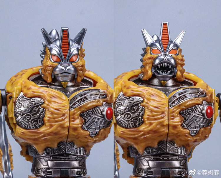 Load image into Gallery viewer, TransArt Toys - BWM-09 Metal Yellow Leopard
