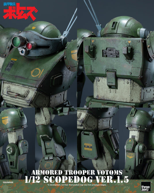 Threezero - Armored Trooper Votoms 1/12 - Scopedog (Version 1.5)