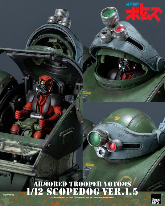 Threezero - Armored Trooper Votoms 1/12 - Scopedog (Version 1.5)