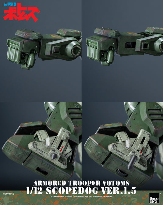 Threezero - Armored Trooper Votoms 1/12 - Scopedog (Version 1.5)