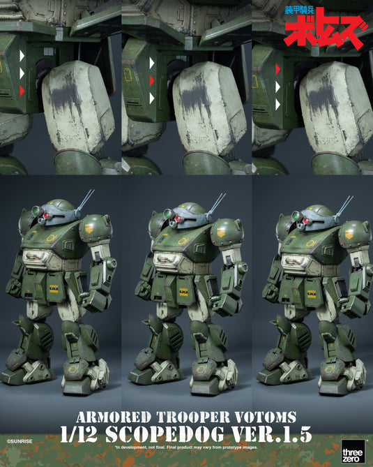 Threezero - Armored Trooper Votoms 1/12 - Scopedog (Version 1.5)