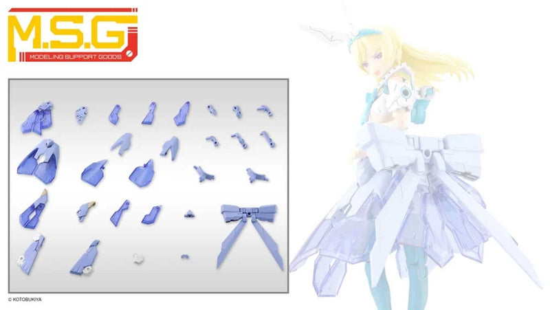 Load image into Gallery viewer, Kotobukiya - MSG33 - Mecha Supply - Expansion Armor (Type E Light Blue Dress Version)
