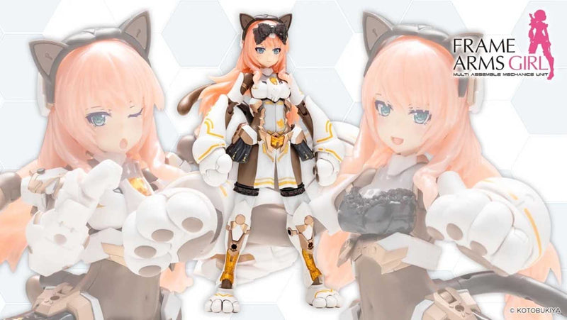 Load image into Gallery viewer, Kotobukiya - Frame Arms Girl - Durga I (Cat Armor Ver. Calico)
