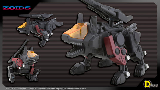 Kotobukiya - D-Style Zoids - Command Wolf Irvine (Clear Parts Append)