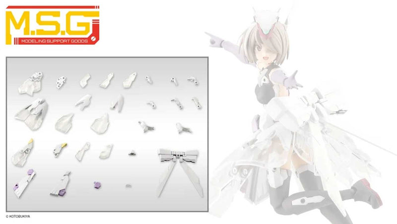 Load image into Gallery viewer, Kotobukiya - MSG32 - Mecha Supply - Expansion Armor (Type E White Dress Version)
