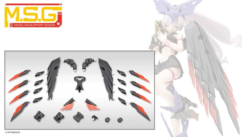 Load image into Gallery viewer, Kotobukiya - MSG60 - Heavy Weapon Unit - Wing Edge (Black Version)
