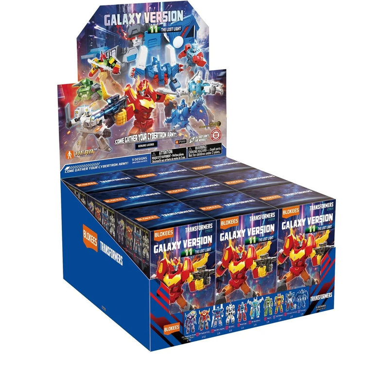Load image into Gallery viewer, Blokees - Transformers Galaxy Version 11 The Lost Light Box of 9 Random Figures
