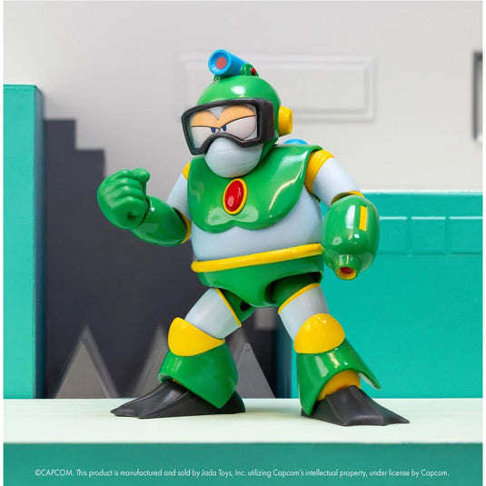 Jada Toys - Mega Man - Bubble Man Deluxe 1/12 Scale