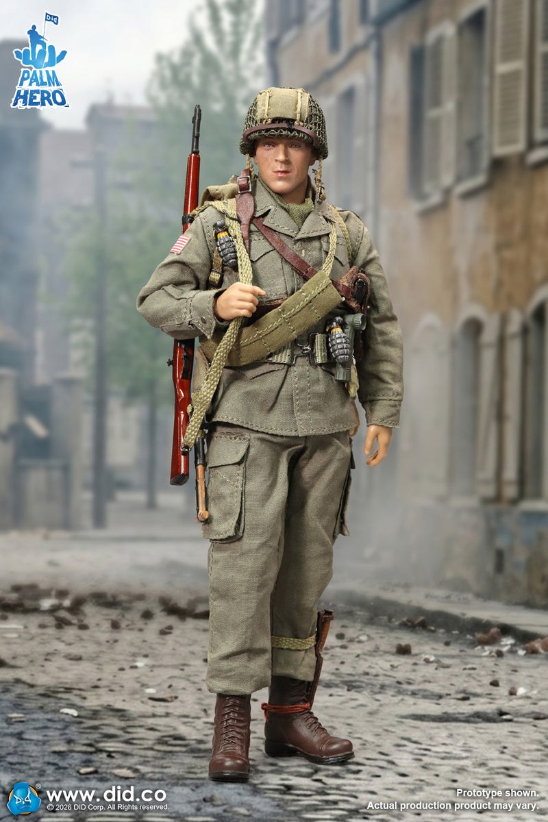 Load image into Gallery viewer, DID - 1/12 Palm Hero Series WWII US Army 101st Airborne Division - Captain Winters

