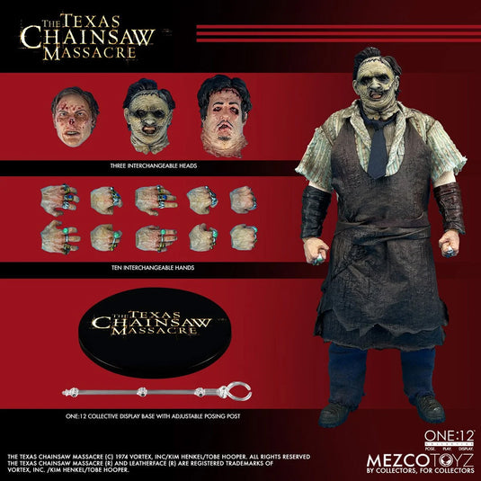 Mezco Toyz - One 12 The Texas Chainsaw Massacre (2003) - Leatherface
