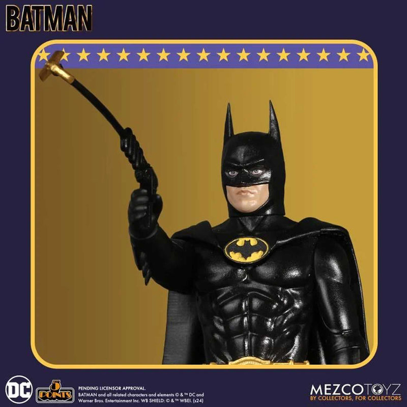Load image into Gallery viewer, Mezco Toyz - Batman (1989) 5 Points Series 2 Set of 3
