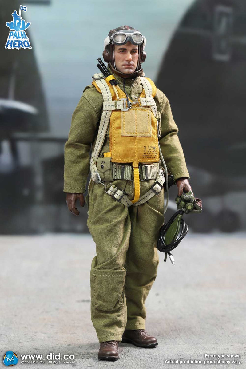 Load image into Gallery viewer, DID - 1/12 Palm Hero Series WWII US Army Air Force Pilot - Captain Rafe
