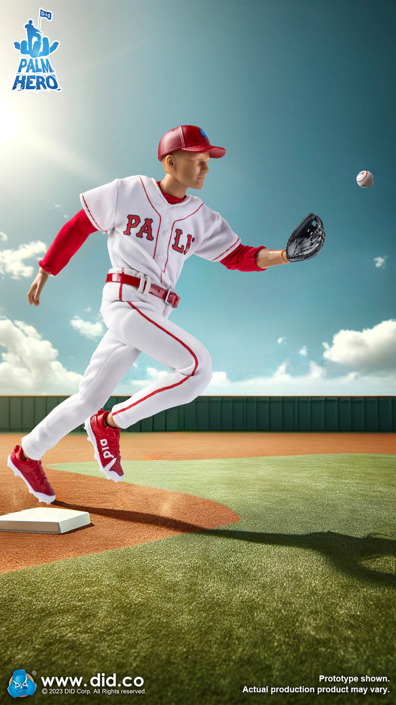 Load image into Gallery viewer, DID - 1/12 Palm Hero Simply Fun Series - The White Team Baseballer
