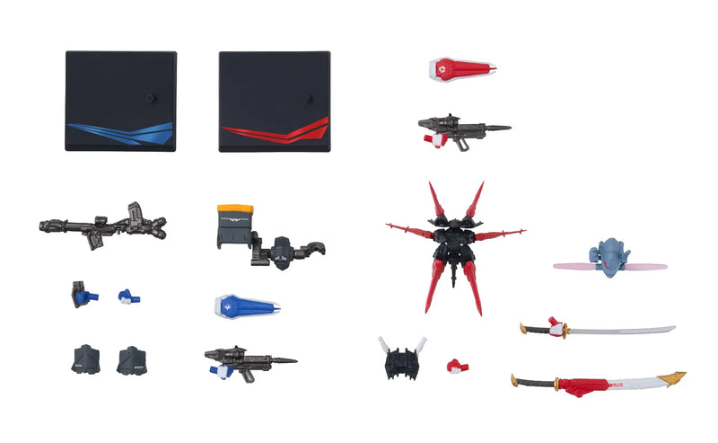 Load image into Gallery viewer, Bandai - Mobile Suit Gundam SEED Astray: FW Gundam Converge - Core MBF-P03 Gundam Astray Red Red Frame and Blue Frame Set
