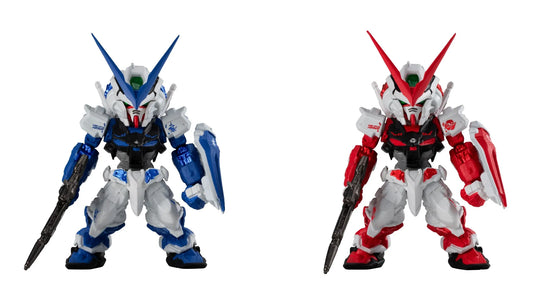 Bandai - Mobile Suit Gundam SEED Astray: FW Gundam Converge - Core MBF-P03 Gundam Astray Red Red Frame and Blue Frame Set