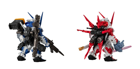 Bandai - Mobile Suit Gundam SEED Astray: FW Gundam Converge - Core MBF-P03 Gundam Astray Red Red Frame and Blue Frame Set