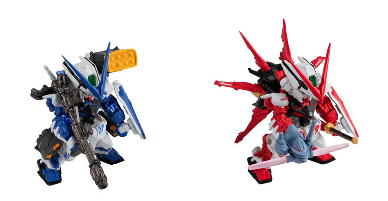 Load image into Gallery viewer, Bandai - Mobile Suit Gundam SEED Astray: FW Gundam Converge - Core MBF-P03 Gundam Astray Red Red Frame and Blue Frame Set
