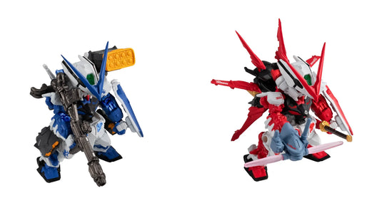 Bandai - Mobile Suit Gundam SEED Astray: FW Gundam Converge - Core MBF-P03 Gundam Astray Red Red Frame and Blue Frame Set