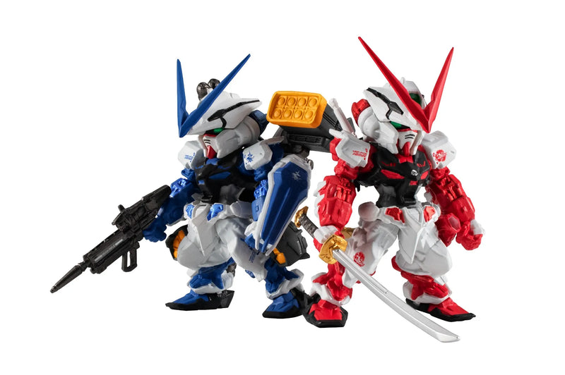 Load image into Gallery viewer, Bandai - Mobile Suit Gundam SEED Astray: FW Gundam Converge - Core MBF-P03 Gundam Astray Red Red Frame and Blue Frame Set
