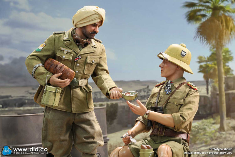 Load image into Gallery viewer, DID - 1/6 WWII German Africa Corps - Supply Duty Ishaan &amp; Panzer Commander Stauffenberg
