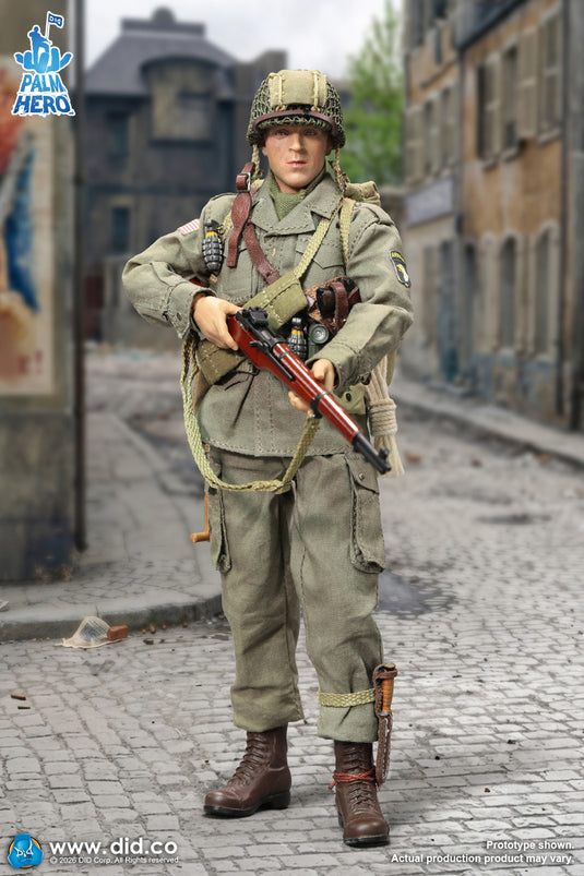 DID - 1/12 Palm Hero Series WWII US Army 101st Airborne Division - Captain Winters