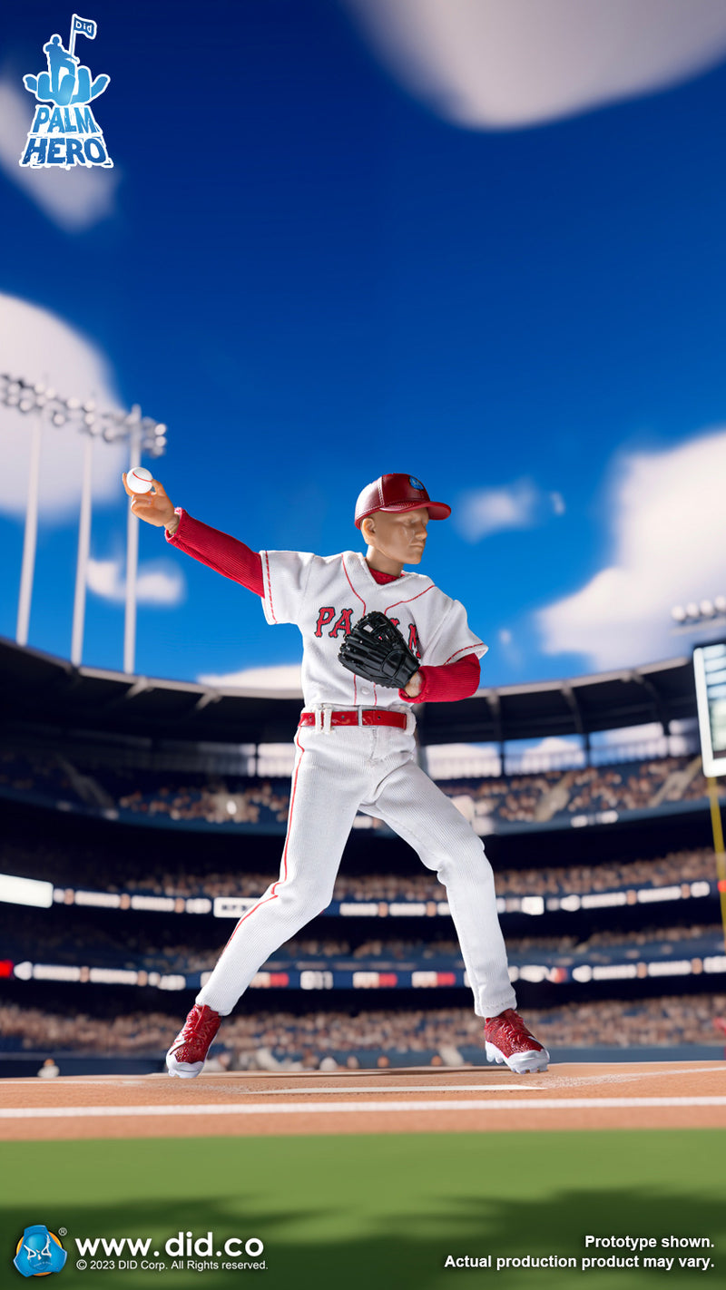 Load image into Gallery viewer, DID - 1/12 Palm Hero Simply Fun Series - The White Team Baseballer

