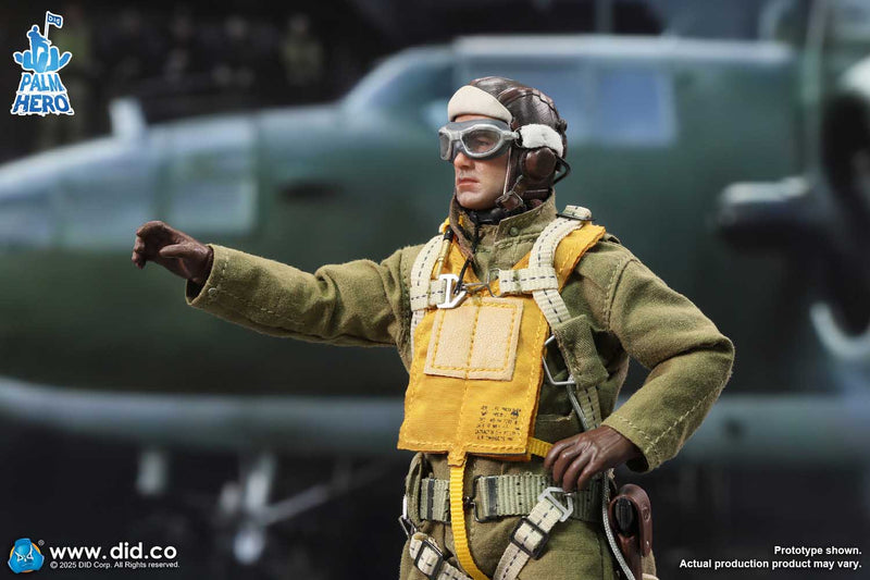 Load image into Gallery viewer, DID - 1/12 Palm Hero Series WWII US Army Air Force Pilot - Captain Rafe
