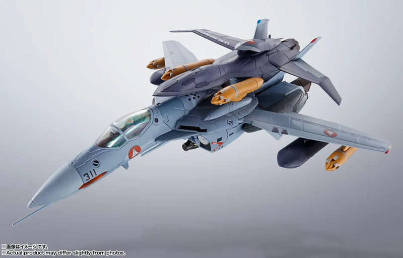 Load image into Gallery viewer, Bandai - Hi-Metal R Macross Zero - VF-0A Phoenix (Shin Kudo Use) + QF-2200D-B Ghost
