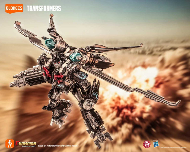 Load image into Gallery viewer, Blokees - Transformers: Dark of the Moon DX Champion Class - 21 Black Jet Wing Optimus Prime (Exclusive)
