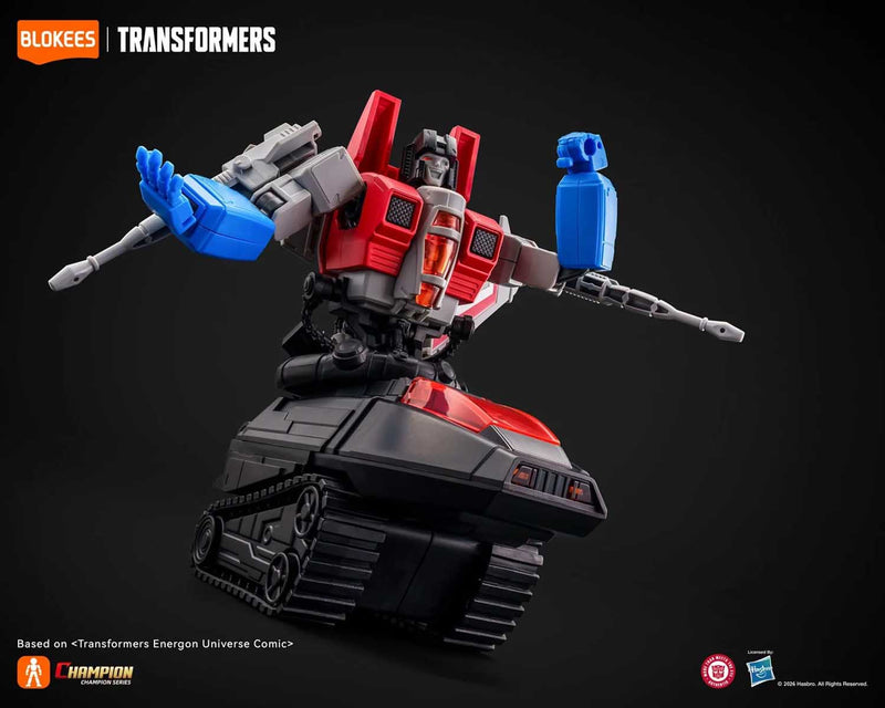 Load image into Gallery viewer, Blokees - Transformers DX Champion Class - CC29 Starscream and H.I.S.S. Tank (Energon Universe)
