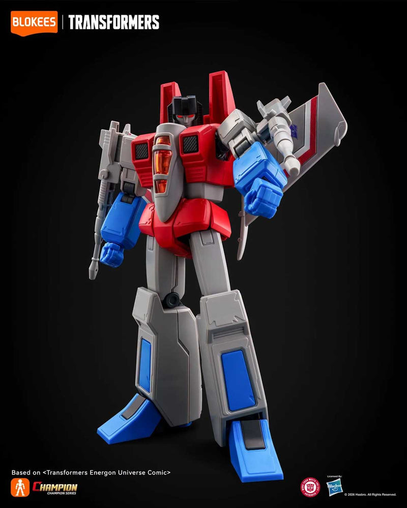 Load image into Gallery viewer, Blokees - Transformers DX Champion Class - CC29 Starscream and H.I.S.S. Tank (Energon Universe)
