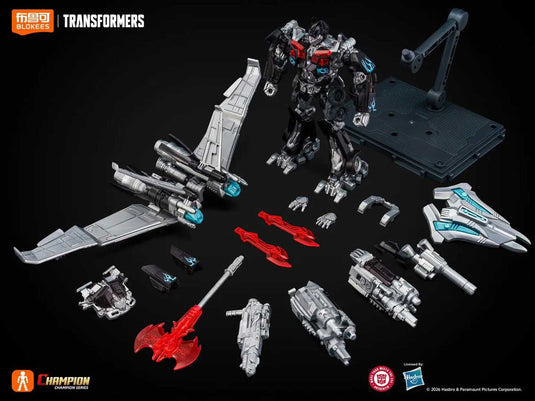 Blokees - Transformers: Dark of the Moon DX Champion Class - 21 Black Jet Wing Optimus Prime (Exclusive)