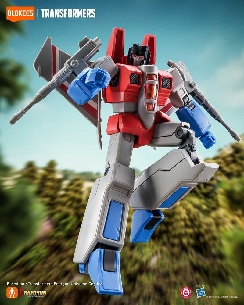Load image into Gallery viewer, Blokees - Transformers DX Champion Class - CC29 Starscream and H.I.S.S. Tank (Energon Universe)
