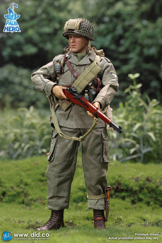 DID - 1/12 Palm Hero Series WWII US Army 101st Airborne Division - Captain Winters