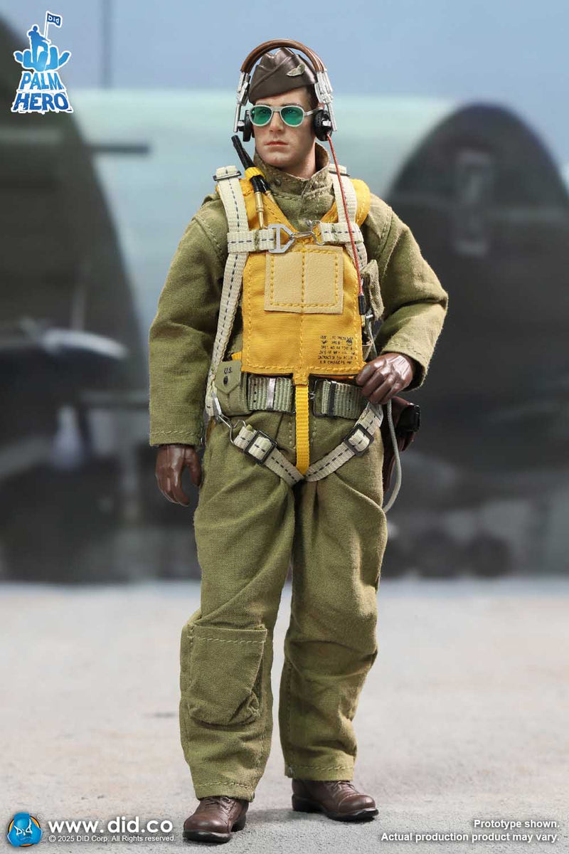 Load image into Gallery viewer, DID - 1/12 Palm Hero Series WWII US Army Air Force Pilot - Captain Rafe
