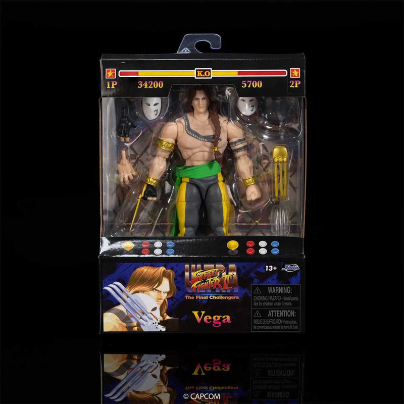 Load image into Gallery viewer, Jada Toys - Ultra Street Fighter II The Final Challengers - Vega (Player 2 Version) 1/12 Scale (Exclusive)
