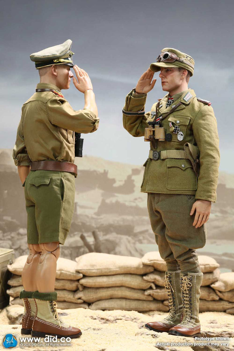 Load image into Gallery viewer, DID - 1/6 WWII German Africa Corps - Supply Duty Ishaan &amp; Panzer Commander Stauffenberg
