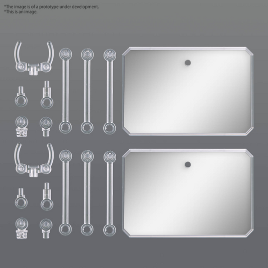 Bandai - Action Base - 6 (Clear) Mirror Sticker Set