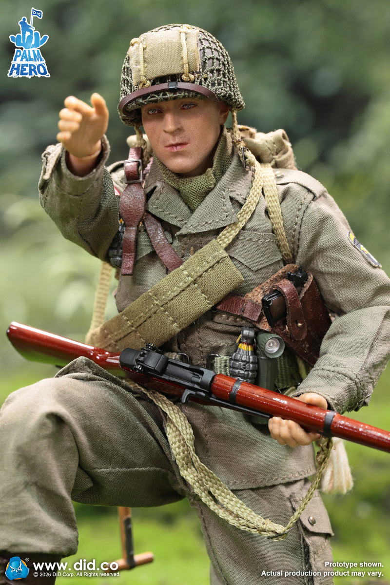 Load image into Gallery viewer, DID - 1/12 Palm Hero Series WWII US Army 101st Airborne Division - Captain Winters
