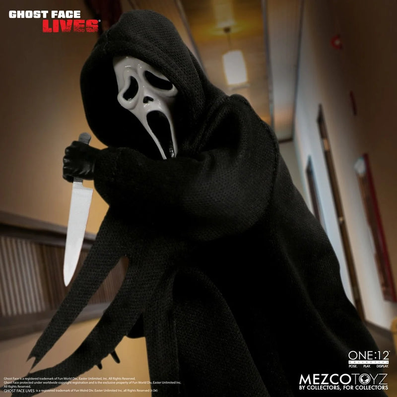 Load image into Gallery viewer, Mezco Toyz - One 12 Ghost Face Lives - Ghost Face
