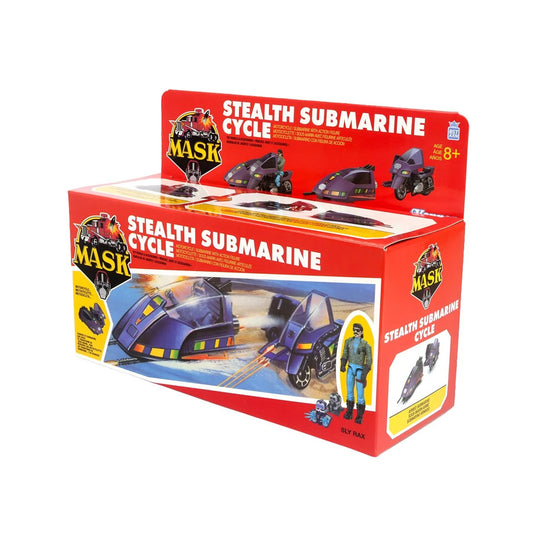 The Loyal Subjects - M.A.S.K. - Stealth Submarine Cycle Vehicle (SSC) with Sly Rax