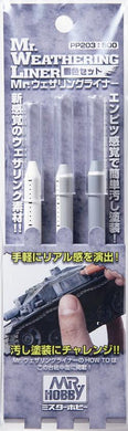 Mr. Hobby - Mr Weathering Liner Snow Color Set PP203