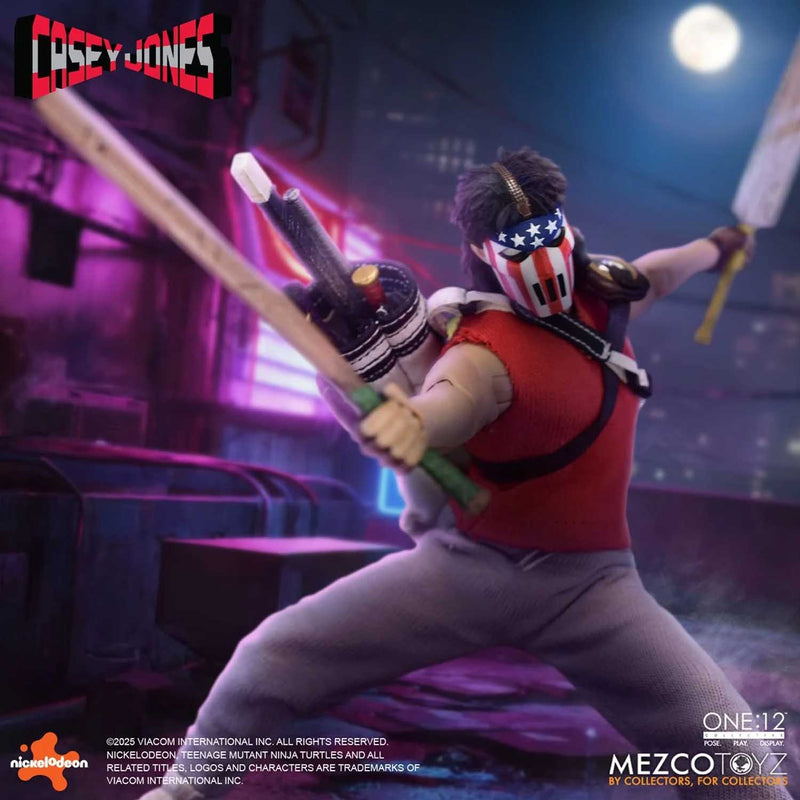 Load image into Gallery viewer, Mezco Toyz - One 12 Teenage Mutant Ninja Turtles - Casey Jones
