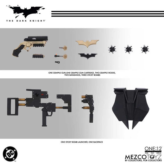 Mezco Toyz - One 12 The Dark Knight - Batman