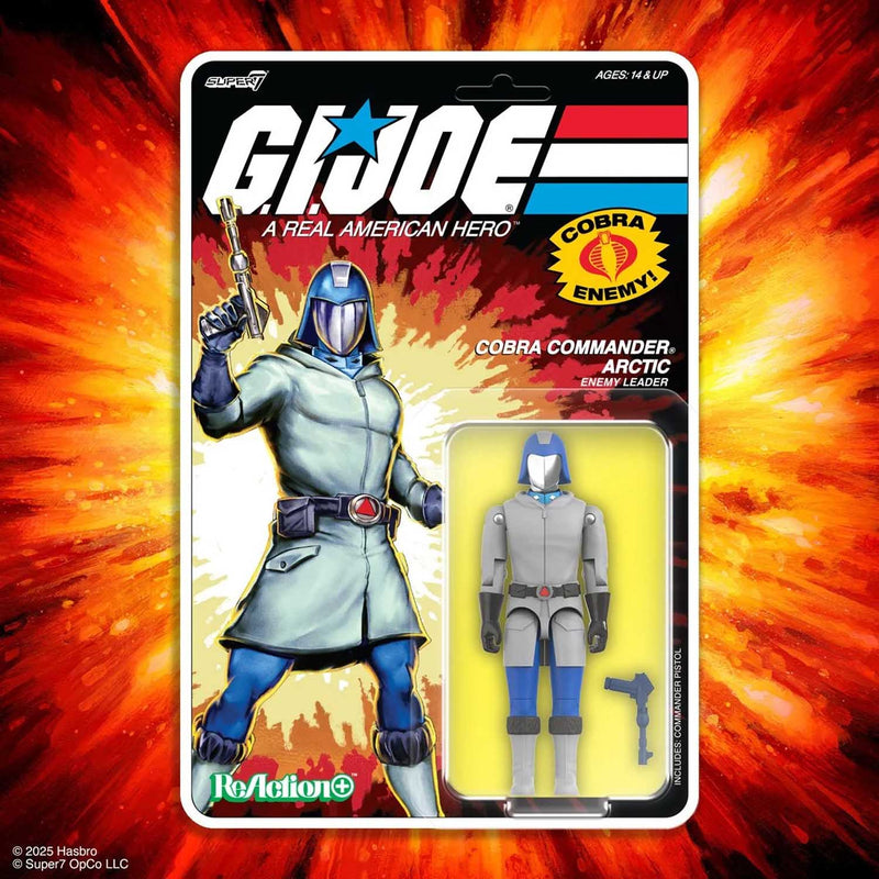 Load image into Gallery viewer, Super 7 - Reaction+ (O-Ring Figure) G.I. Joe - Arctic Cobra Commander (Cartoon)
