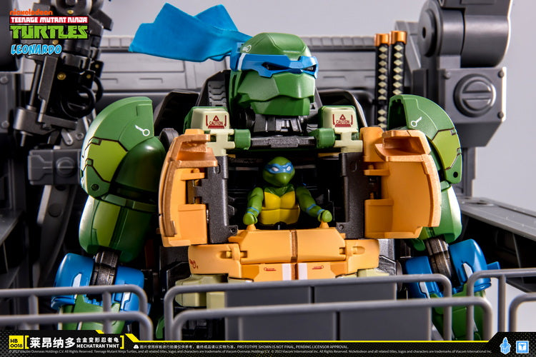 Load image into Gallery viewer, Heat Boys - Teenage Mutant Ninja Turtles MechaTran: HB0018 Leonardo
