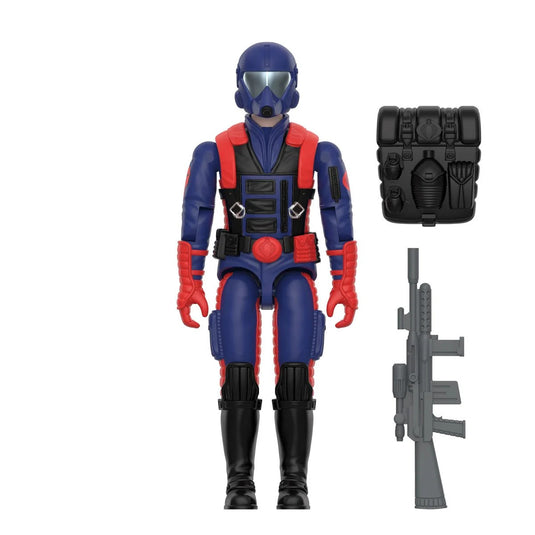 Super 7 - Reaction+ (O-Ring Figure) G.I. Joe - Cobra Viper Gunner