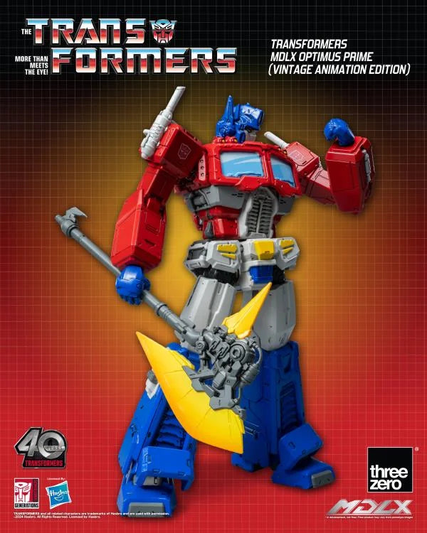 Load image into Gallery viewer, Threezero - Transformers - MDLX Vintage Animated Optimus Prime
