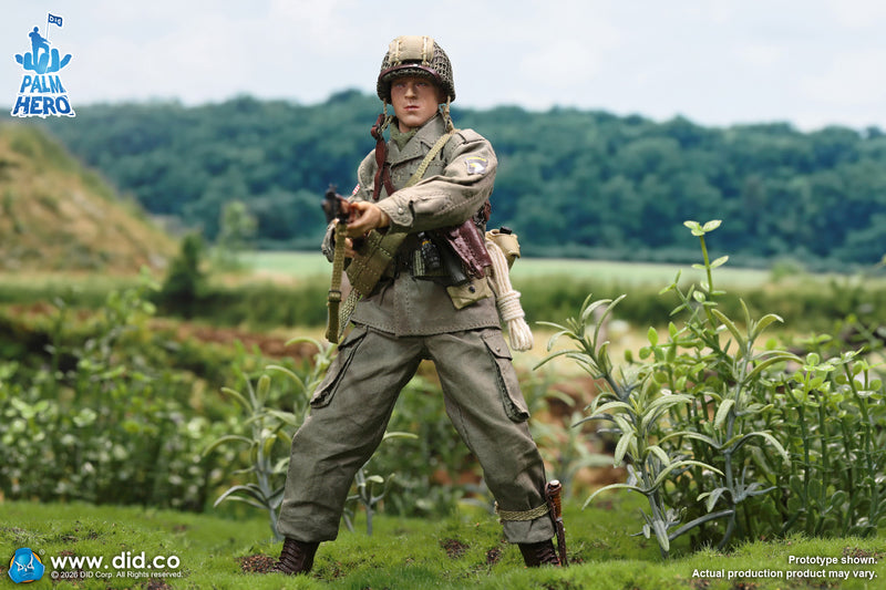 Load image into Gallery viewer, DID - 1/12 Palm Hero Series WWII US Army 101st Airborne Division - Captain Winters
